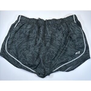 Nike Tempo Dry Dri-Fit Women Brief-Lined Running Shorts Black 1X Abstract Black